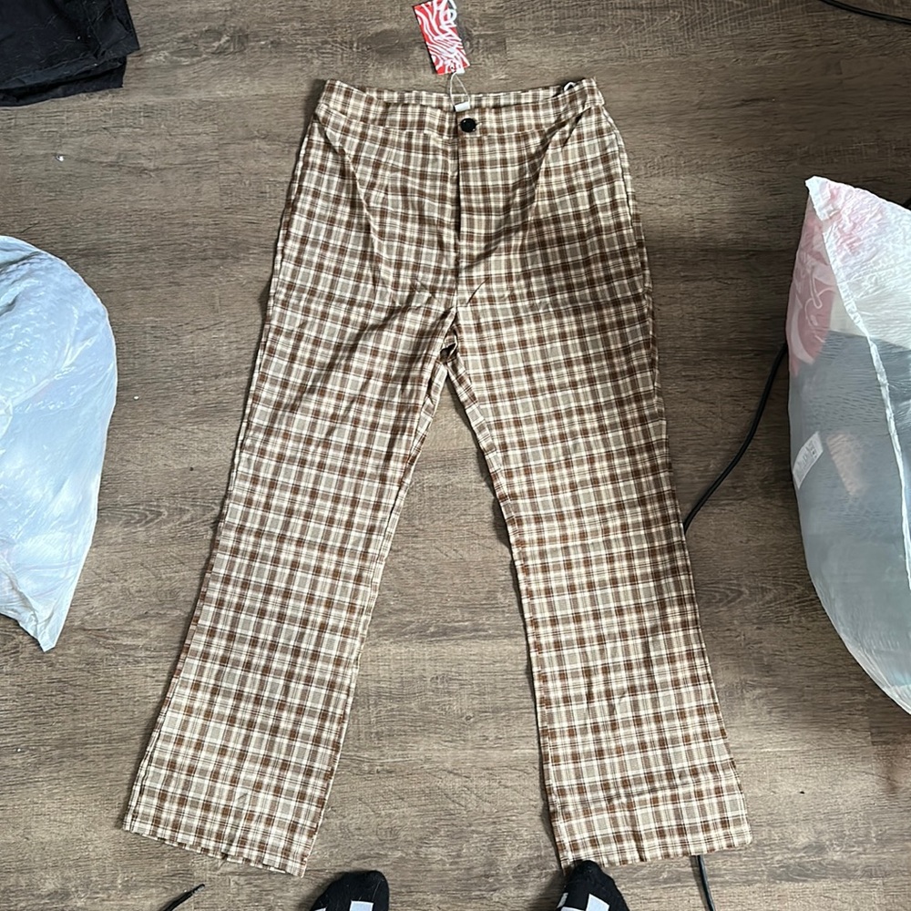 Plaid pants